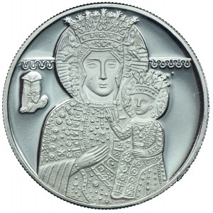 Medal, Jasna Góra 1991 - Jan Paweł II, srebro