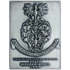 Plakieta PTAiN Bielsko-Biała 1990, Adam Wacław