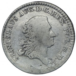 Stanislaw August Poniatowski, zloty (4 groszy) 1766 F.S., Warsaw