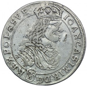 Jan II Kazimierz, ort 1668, Bydgoszcz MONETA
