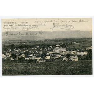Postcard Skoczów/Skotschau
