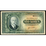 Czechosłowacja, 100 koron (1945)