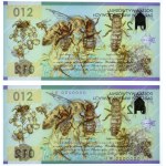 Zestaw banknotów, PWPW, Pszczoła miodna 012