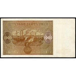 1,000 zloty 1946 - M -.
