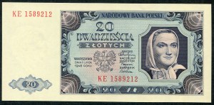 20 złotych 1948 - KE -