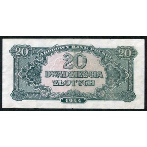 20 złotych 1944 ...owym - CA -