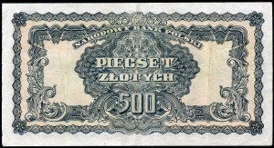 500 zloty 1944 ...owym - AK -.