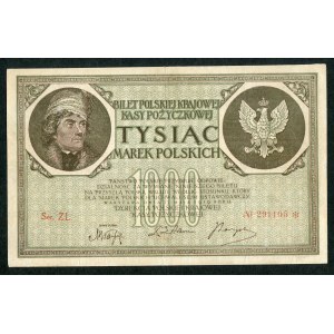 1,000 marks 1919 - Ser. ZL. -