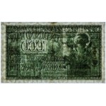 Kaunas, 1,000 marks 1918 - A - 7 figures, green signatures