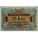 Poznań, 1 rubel 1916, ...nabywa... GDA 58