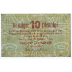 Gdańsk, 10 fenigów 1923, październik PMG 53 EPQ