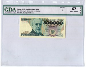 500,000 PLN 1990 - C - GDA 67 EPQ