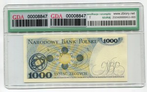 1.000 PLN 1975 - BA - GDA 65 EPQ