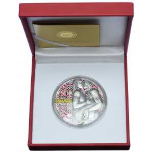 Kamerun, 3.000 franków 2019 - KAMASUTRA (3 uncje)