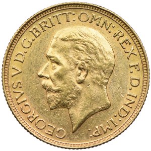 South Africa, George V, 1 sovereign 1929 SA, Pretoria