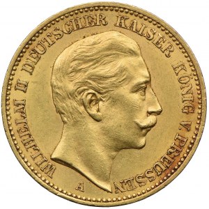 Niemcy, Wilhelm II, 20 marek 1897 A, Berlin