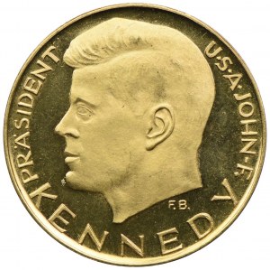 USA, medaglia, John Kennedy, oro