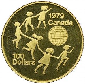 Canada, 100 $ 1979, Année internationale de l'enfant