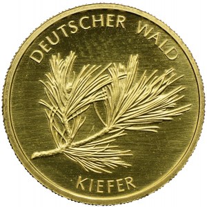 Allemagne, 20 euro 2013 G, Karlsruhe, Arbres d'Allemagne-pin, or
