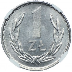 1 złoty 1977, NGC MS65