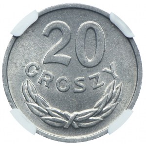 20 groszy 1962, NGC MS65