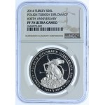 20 gold 2014, 50 Turkish lira 2014, 600 years of Polish-Turkish diplomatic relations, NGC PF70 ULTRA CAMEO(2pcs).