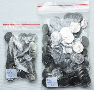 PRL set, 10 pennies 1980, 20 pennies 1985 (360pcs).