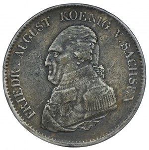 Germany, Saxony, Frederick August I, thaler 1823 IGS, Dresden