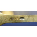 Set of spoons - silver gilt (6pcs)