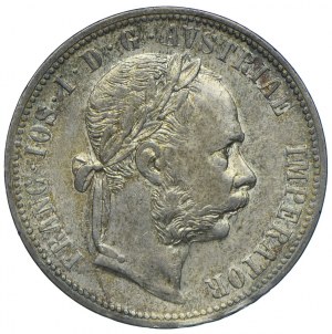 Austria, Franz Joseph I, 1 florin 1879, Vienna