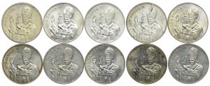 50.000 Oro 1987 Giovanni Paolo II (10 pezzi)