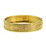 Bracelet en or avec perle (13)