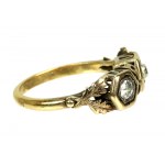 Gold ring with diamonds (21)