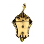 Jewelry set - pendant and earrings (118)