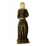 Nun statue, wood, 19th century (205)
