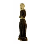 Nun statue, wood, 19th century (205)