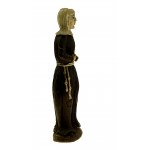 Nun statue, wood, 19th century (205)