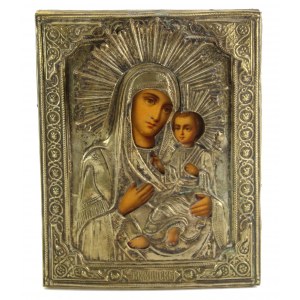Matka Boska z Dzieciątkiem, XIX w., ikona (210)