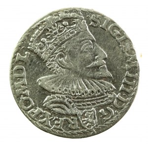 Zygmunt III Waza, Trojak 1594, Malbork. Rzadszy (144)