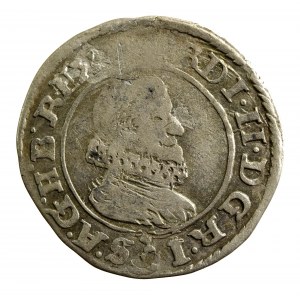 Austria, Ferdynand II, 3 krajcary 1628, Praga (154)