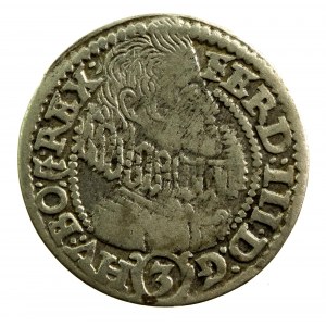 Śląsk, Księstwo Kłodzkie, Ferdynand III, 3 Krajcary 1632 HR, Kłodzko (157)