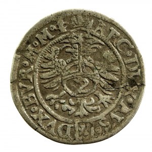 Czechy, Maksymilian II, 1/2 Batzen 1568 (170)