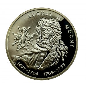 III RP, 10 złotych 2002, August II Mocny (713)