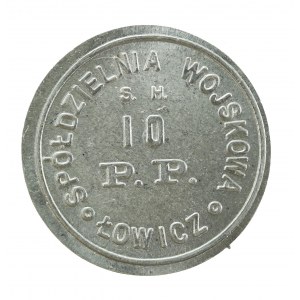 III RP - żeton Stowarzyszenie Historyczne 10 Pułku Piechoty w Łowiczu (802)