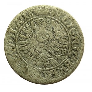Śląsk, Krystian Wołowski, 3 Krajcary 1669 CB, Brzeg (848)