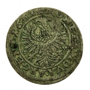 Śląsk, Księstwo Legnicko-Brzesko-Wołowskie, Krystian Wołowski, 3 Krajcary 1661, Brzeg (850)