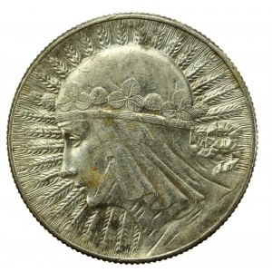 II RP, 5 złotych 1933, Głowa Kobiety (905)