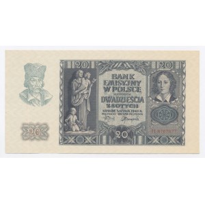 GG, 20 złotych 1940 H (27)