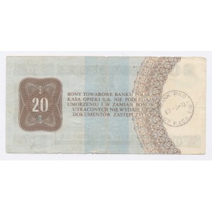 Pewex, 20 dolarów 1979 - HH (160)