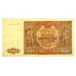 PRL, 1.000 złotych 1946 A. - rzadka odmiana z kropką (164)